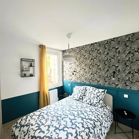 Sacre Appartement/jardin/parking/wifi Lägenhet